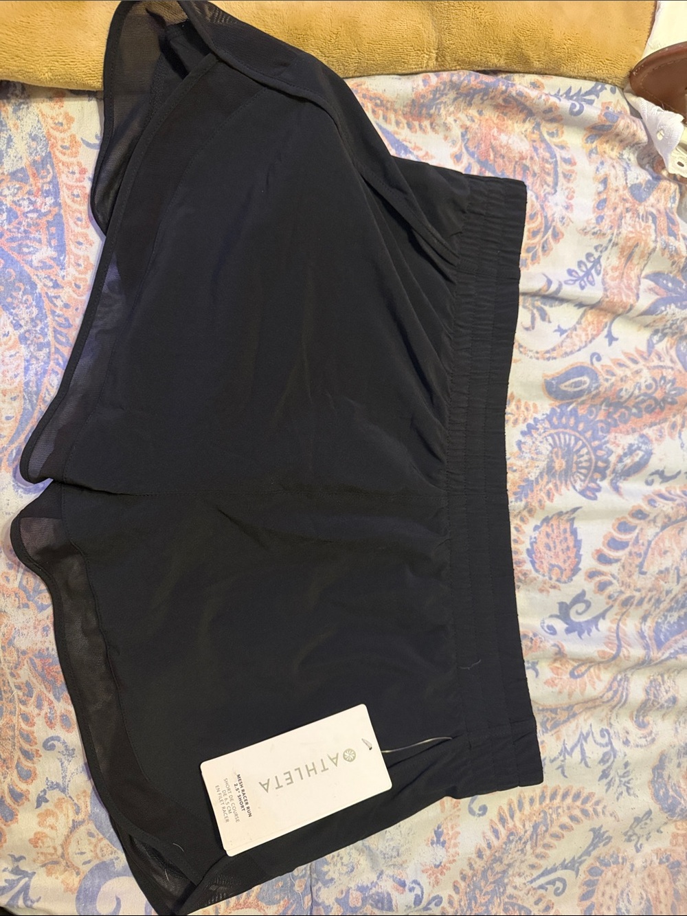 Athleta Black Women's Athletic Shorts with Elastic Waist